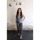 The Sadie Denim Babydoll Top