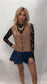 Lace Mockneck