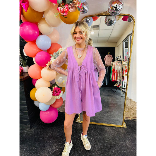 Purple Romper