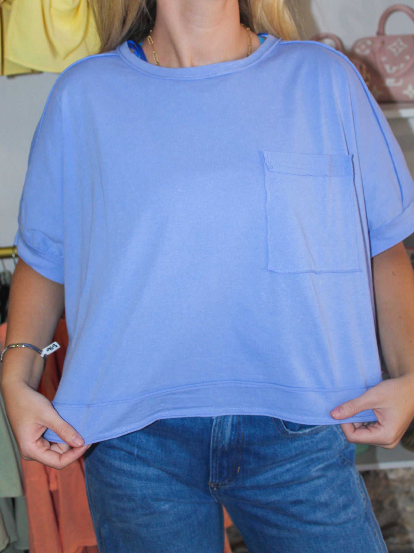 The Coastal Breeze Pocket Tee