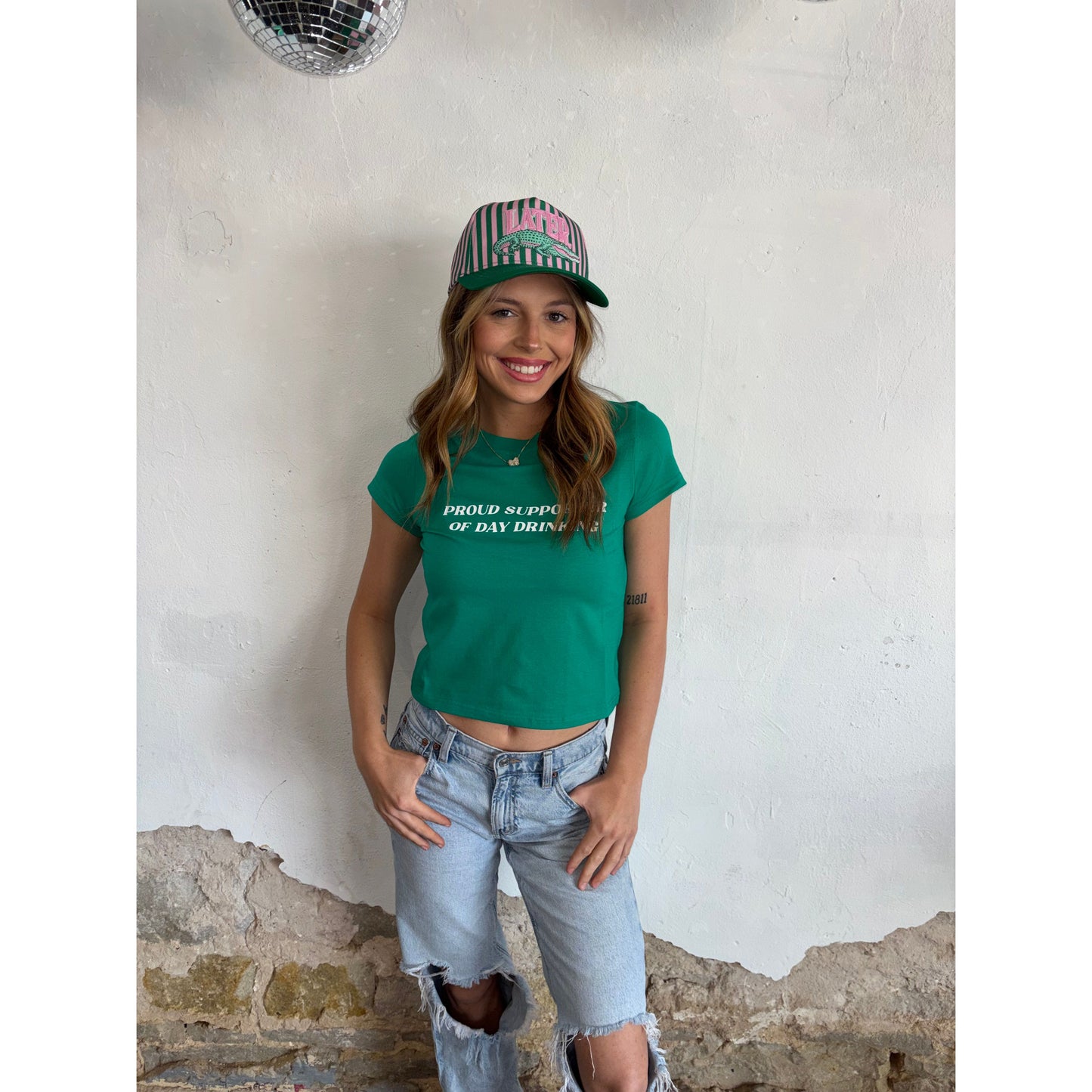 Proud Supporter Of Day Drinking Baby Tee