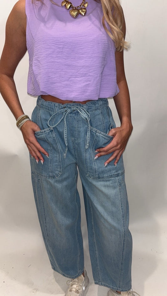 The Dolly Drawstring Jeans