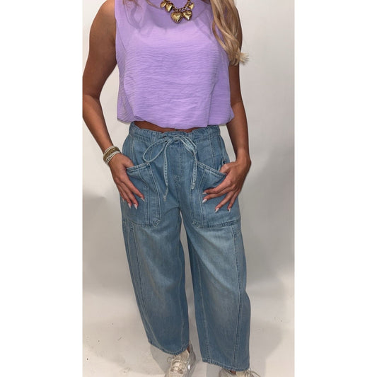 The Dolly Drawstring Jeans