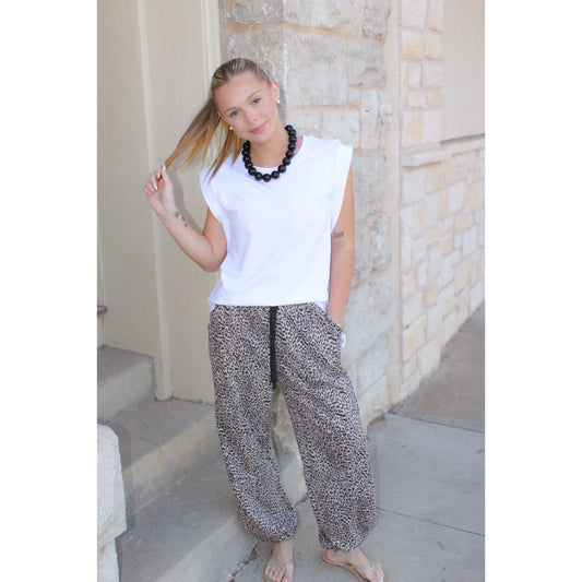Leopard Lounge Joggers