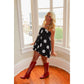 Midnight Dottie Bubble Dress