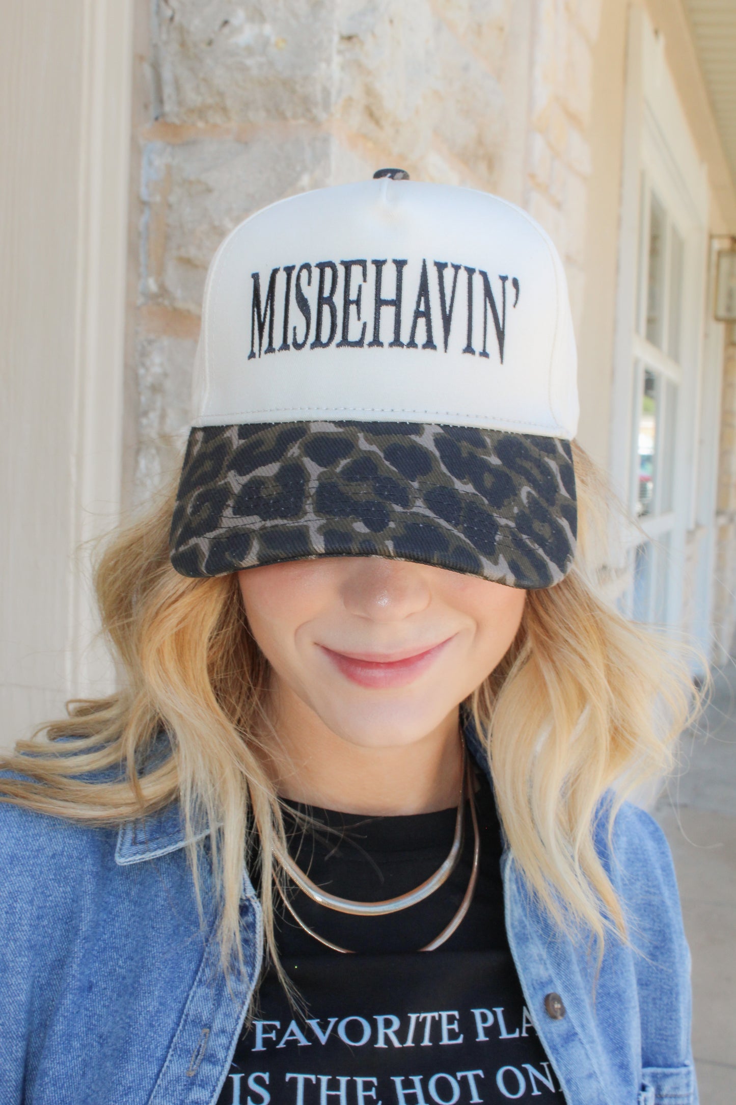 Misbehaving Fabric Hat