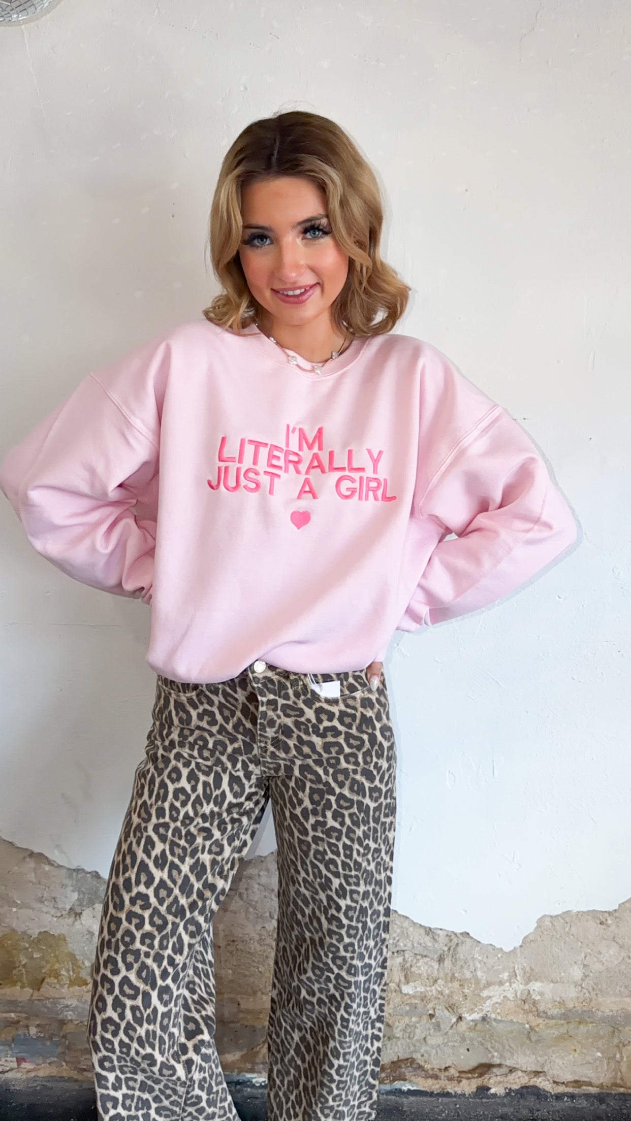 Just A Girl Crewneck