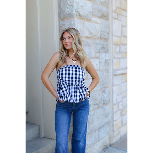 The Charlotte Gingham Top