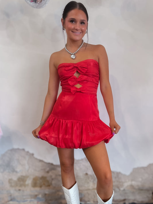 The Scarlett Bow Dress