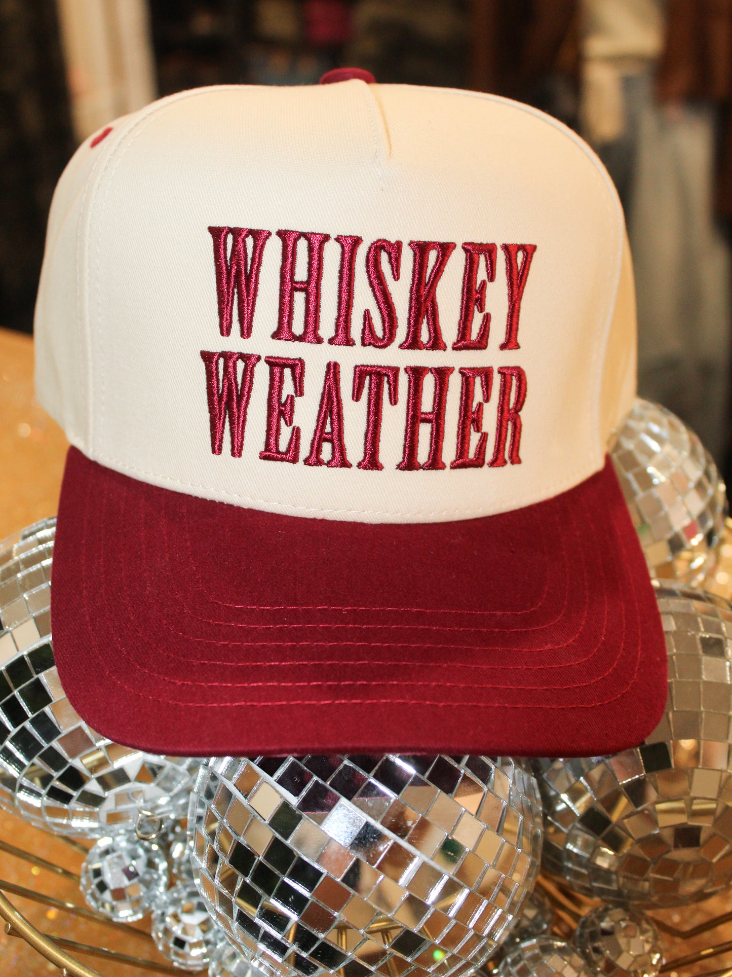 The Whiskey Weather Fabric Hat