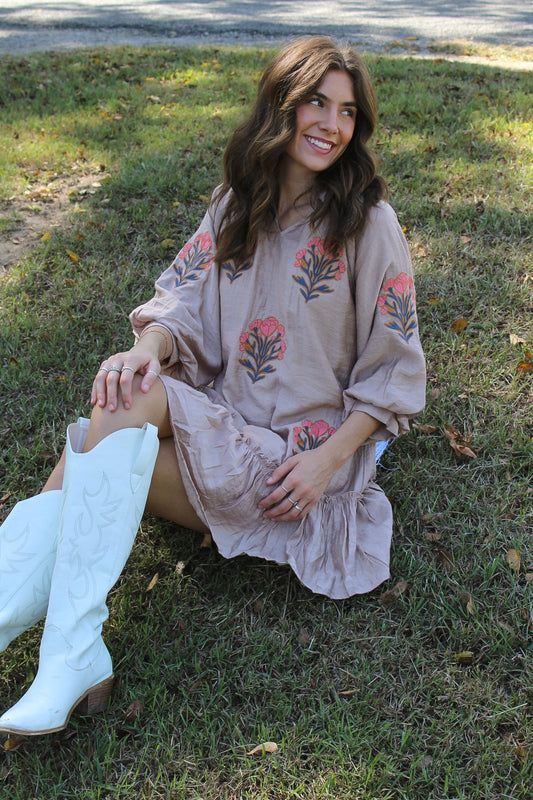 The Waverly Patch Dress