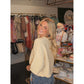 Lemon Drop Crop Knit