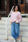 Cherry Stripe Sweatshirt