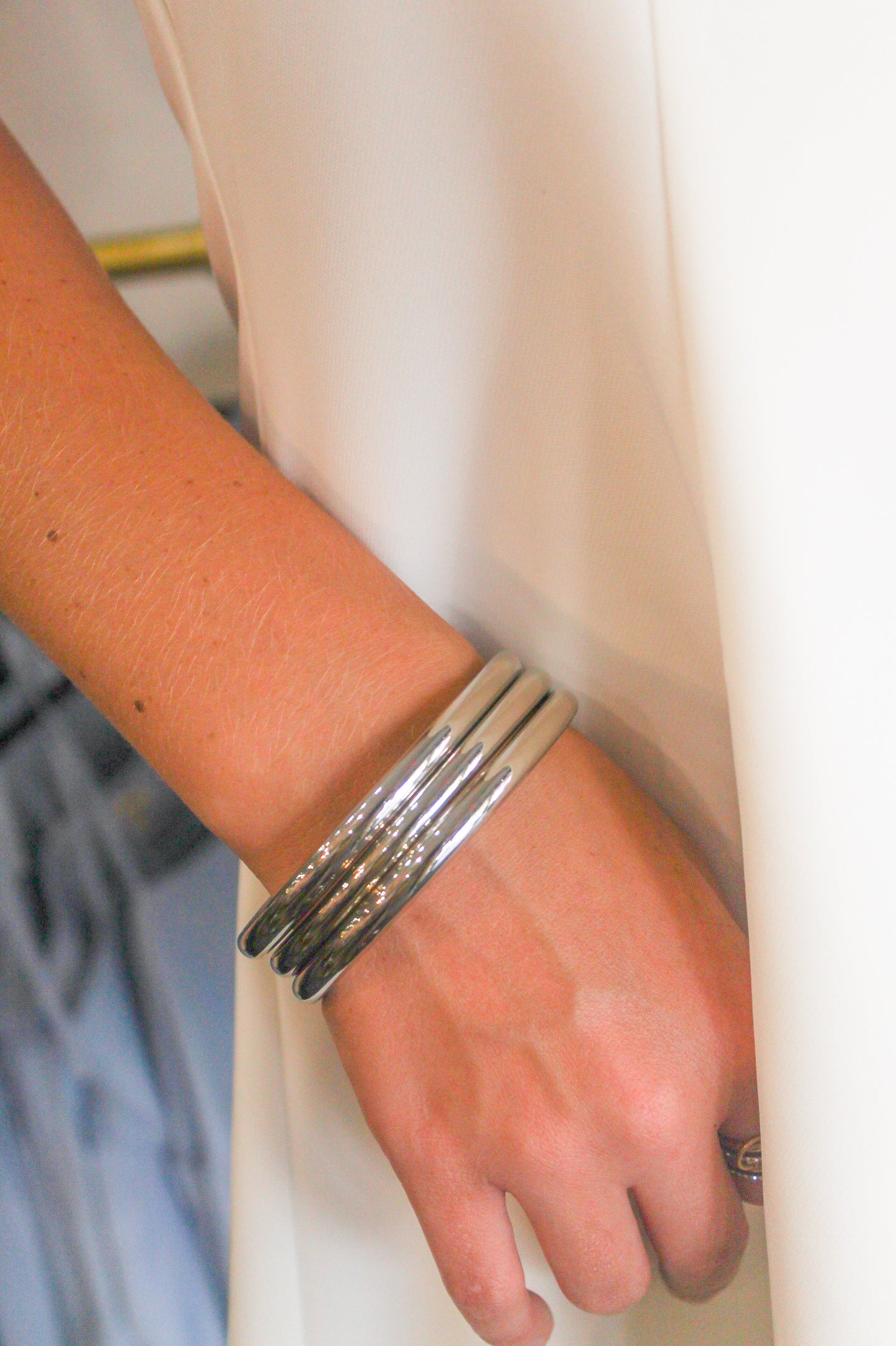 The Stacker Bracelet- Silver