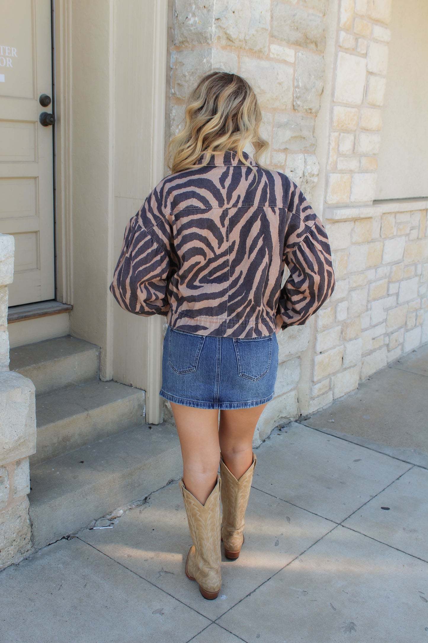 Espresso Safari Jacket ￼