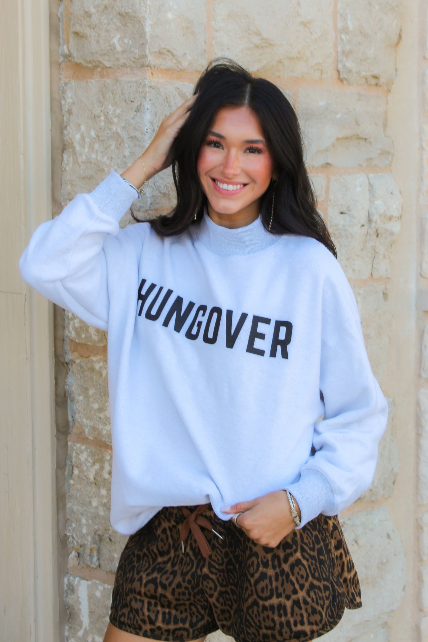 Day Drinking Reversible Mockneck