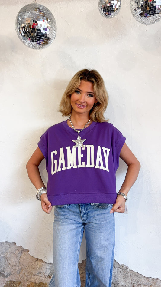 Saturday Night Lights Gameday Crop