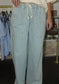 Pretty In Pinstripe Jeans