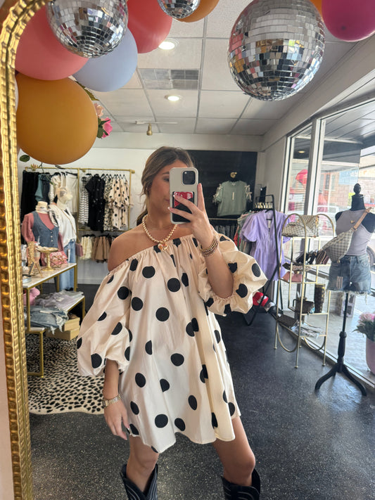 Black and White Dress