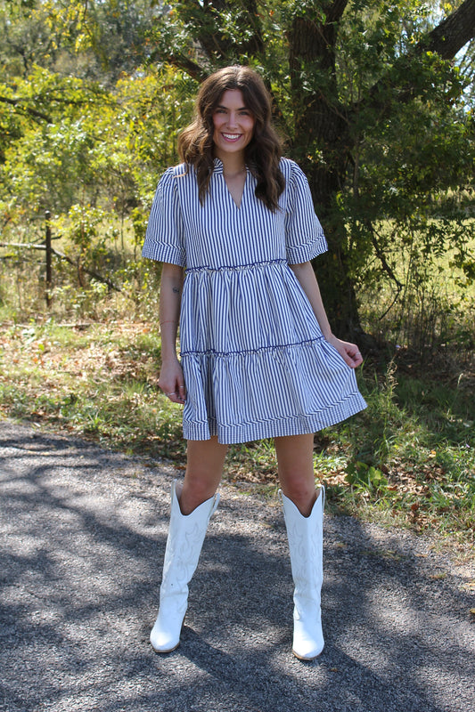 The Hampton Stripe Dress