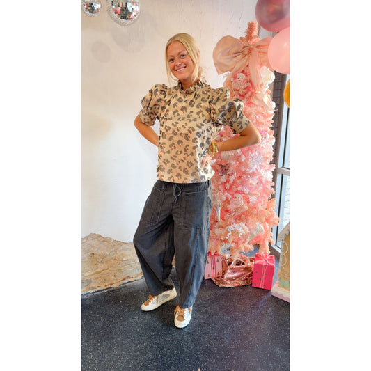 Gilts and Glam Leopard Top