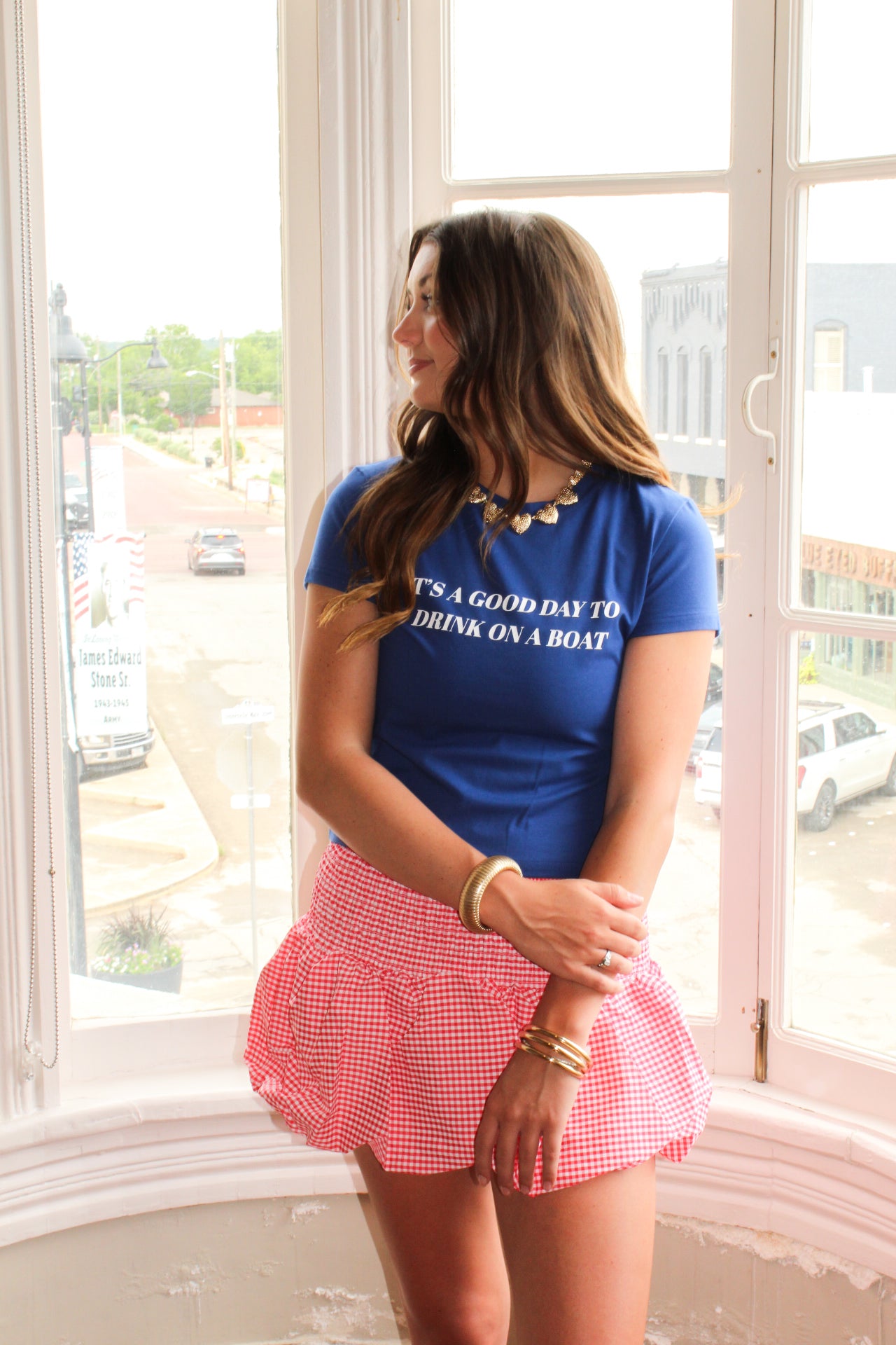 Boat- Drinking Tee