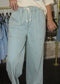 Pretty In Pinstripe Jeans