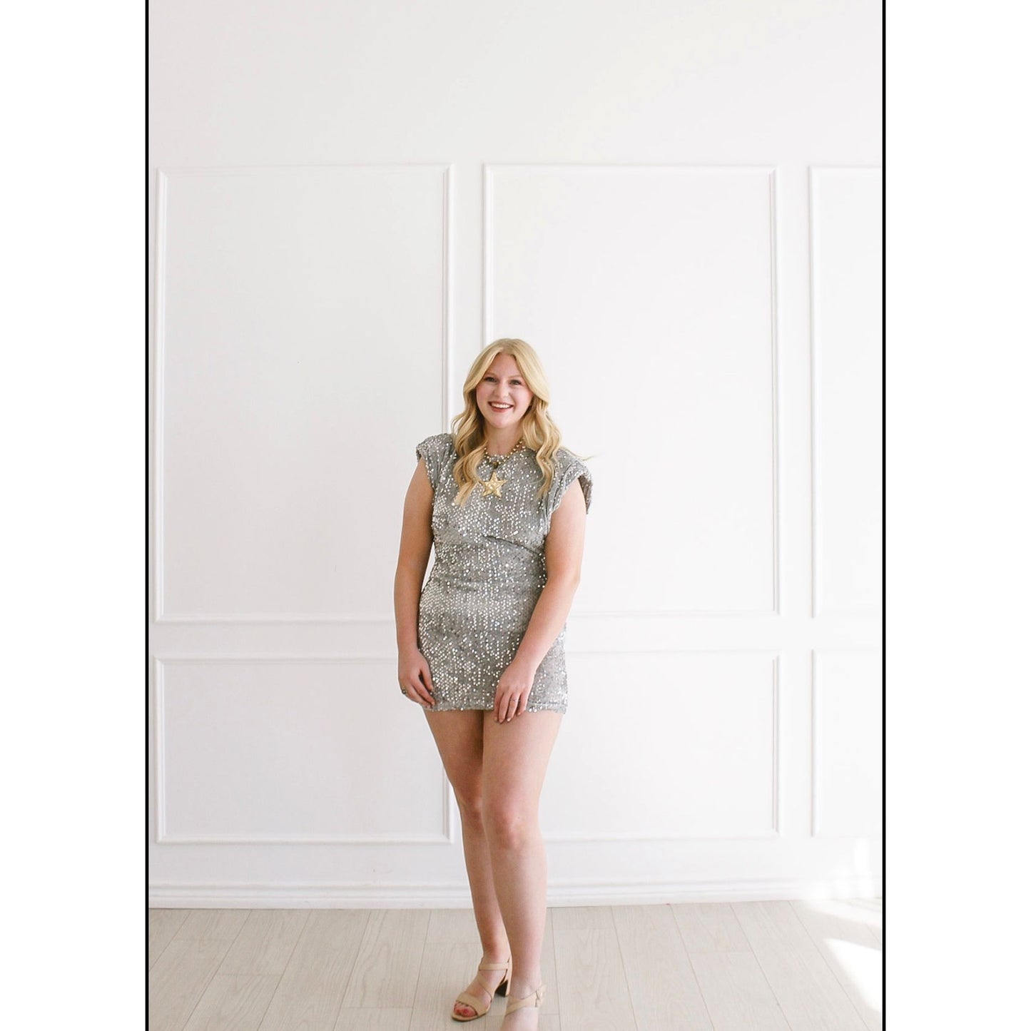 Champaign and Sparkles Party Dress