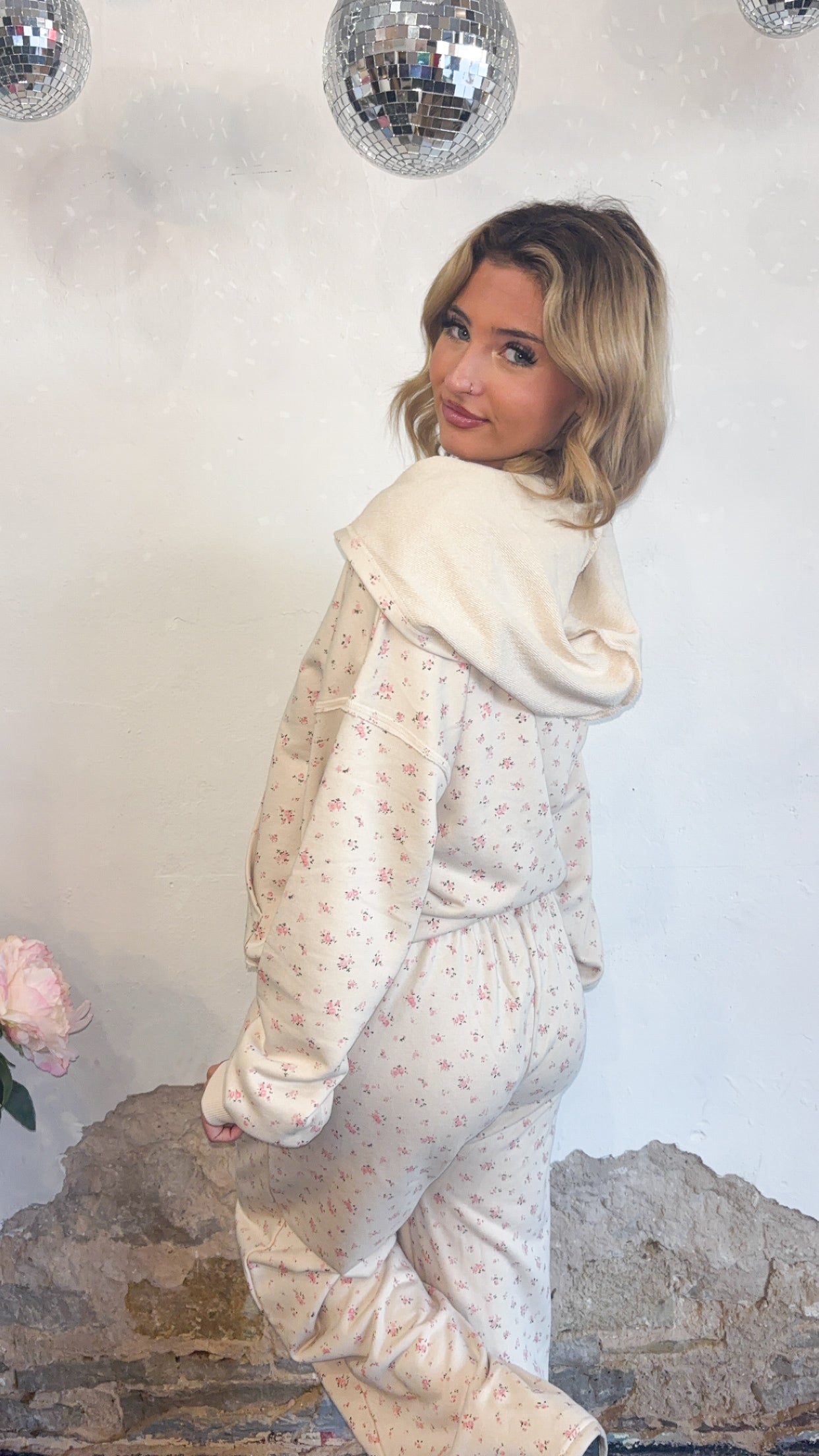 Flirty and floral set