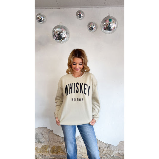 Whiskey Weather Crewneck