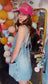 Denim Overall Dress