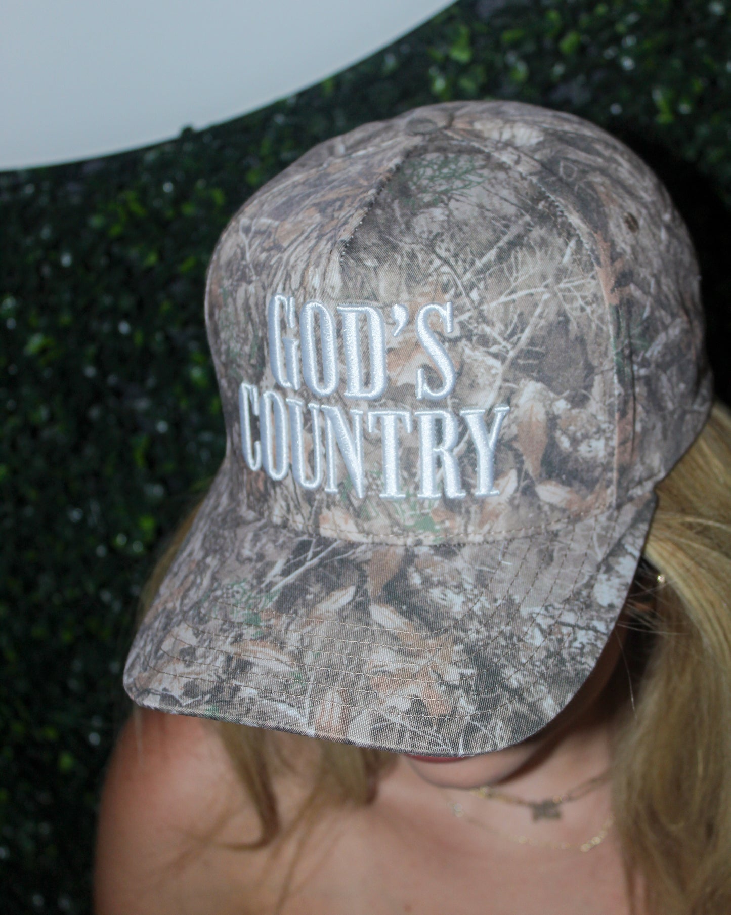 Gods Country Fabric Hat