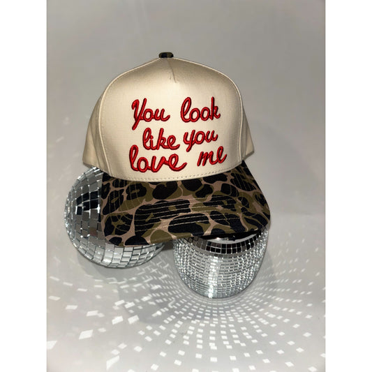 You Look Like You Love Me Leopard Hat