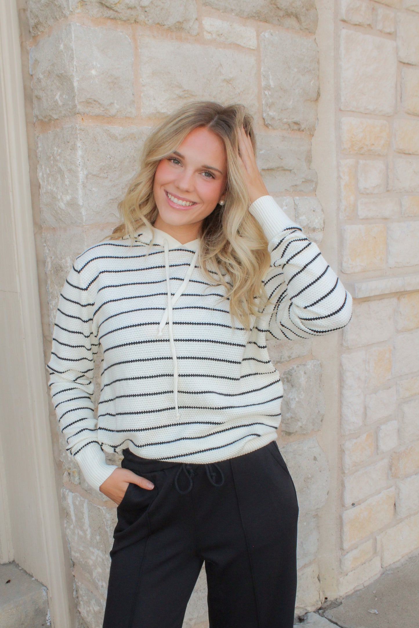 The Sunday Stripe Hoodie