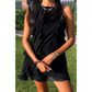 Midnight Ruffle Dress
