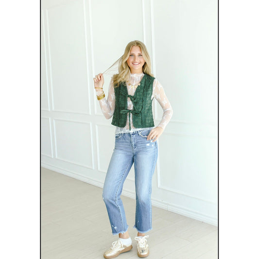 The Willow Lace Vest