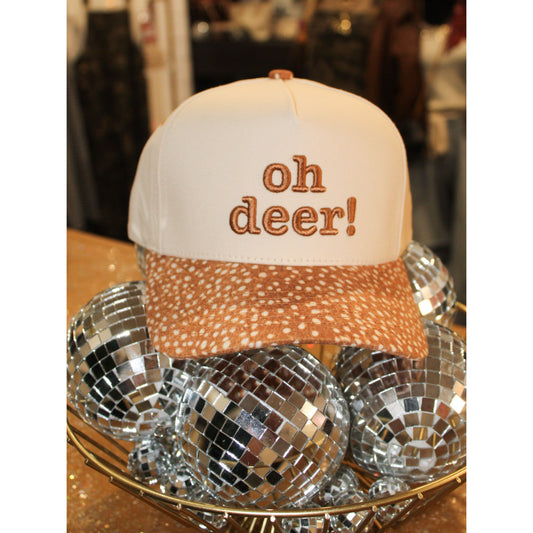 Oh Deer! Fabric Hat