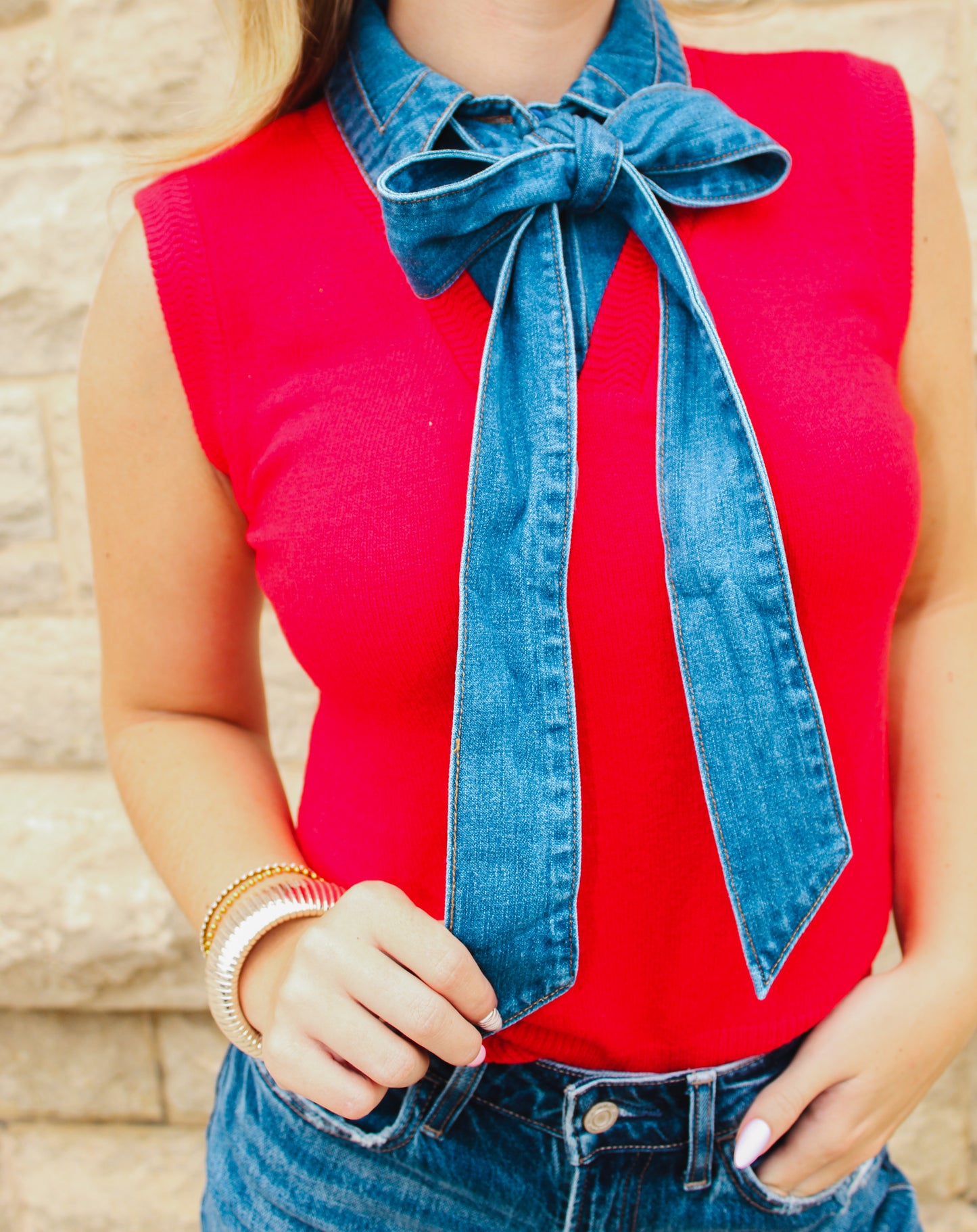 Rodeo Bow Sweater