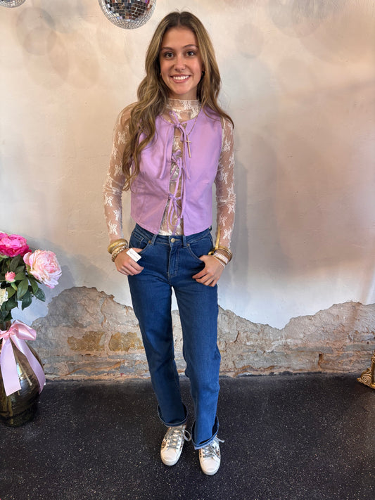 The Betty Tie Top