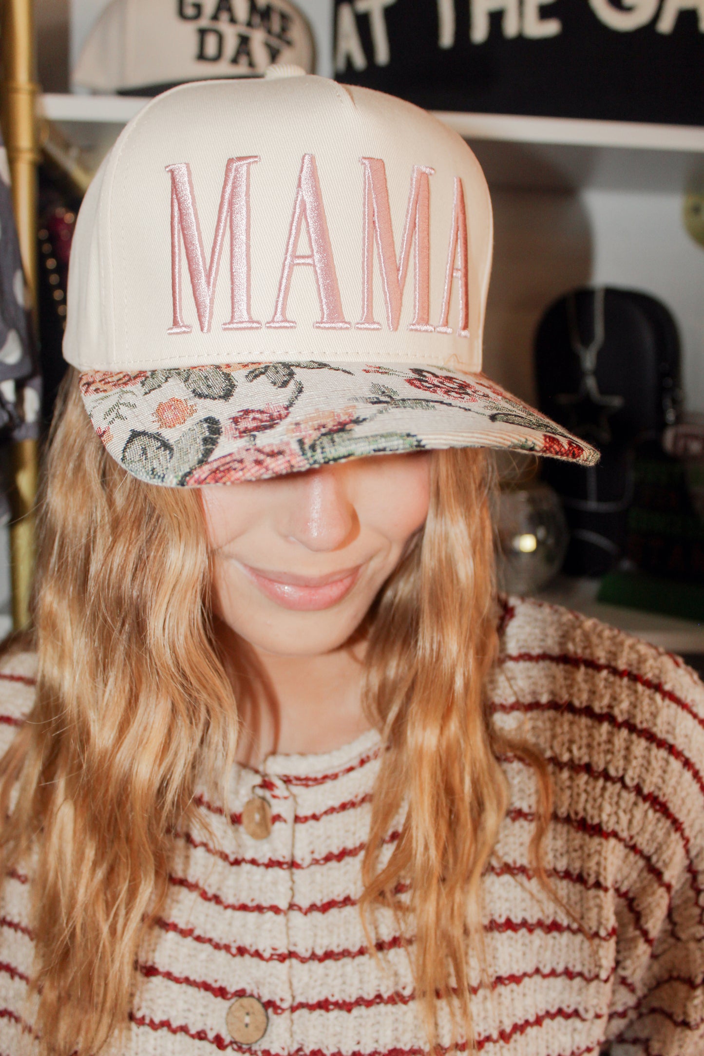 Mama Fabric Hat