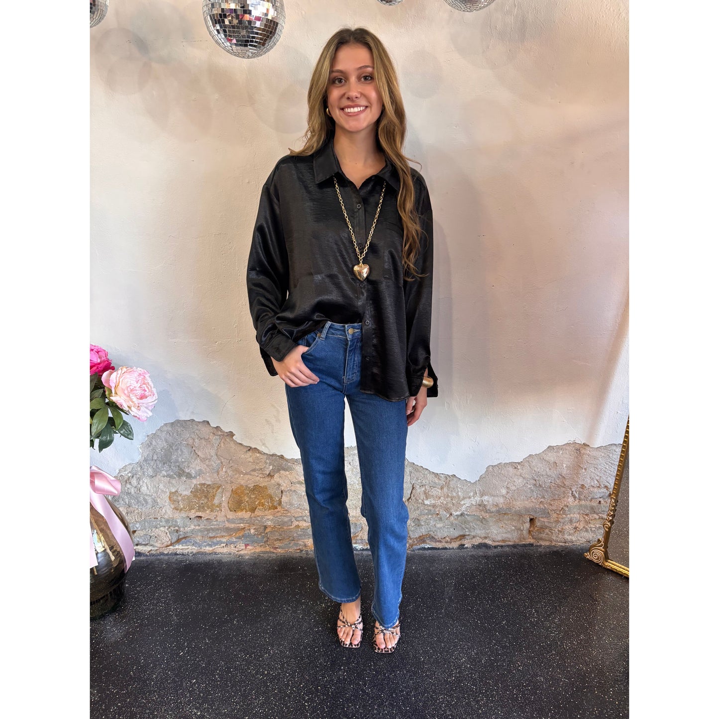 The City Silk Blouse