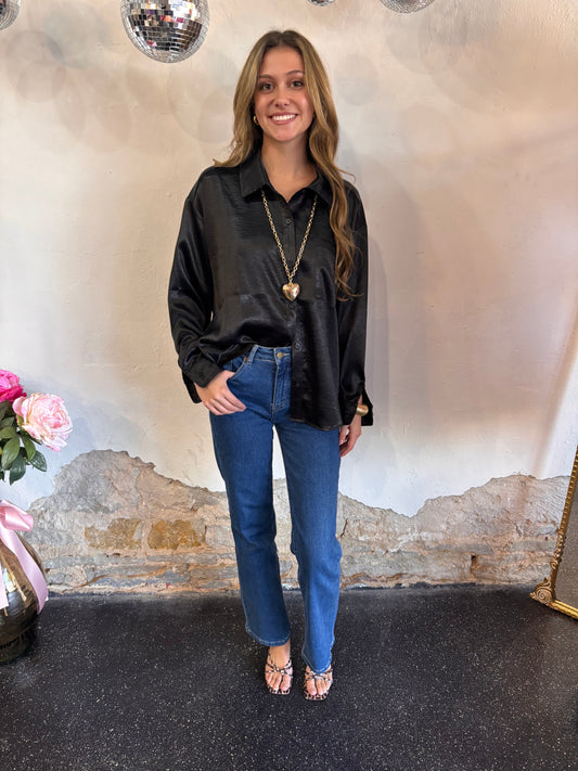 The City Silk Blouse