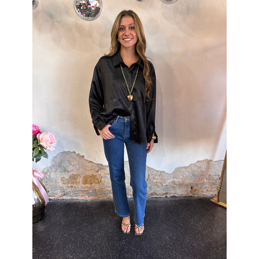 The City Silk Blouse