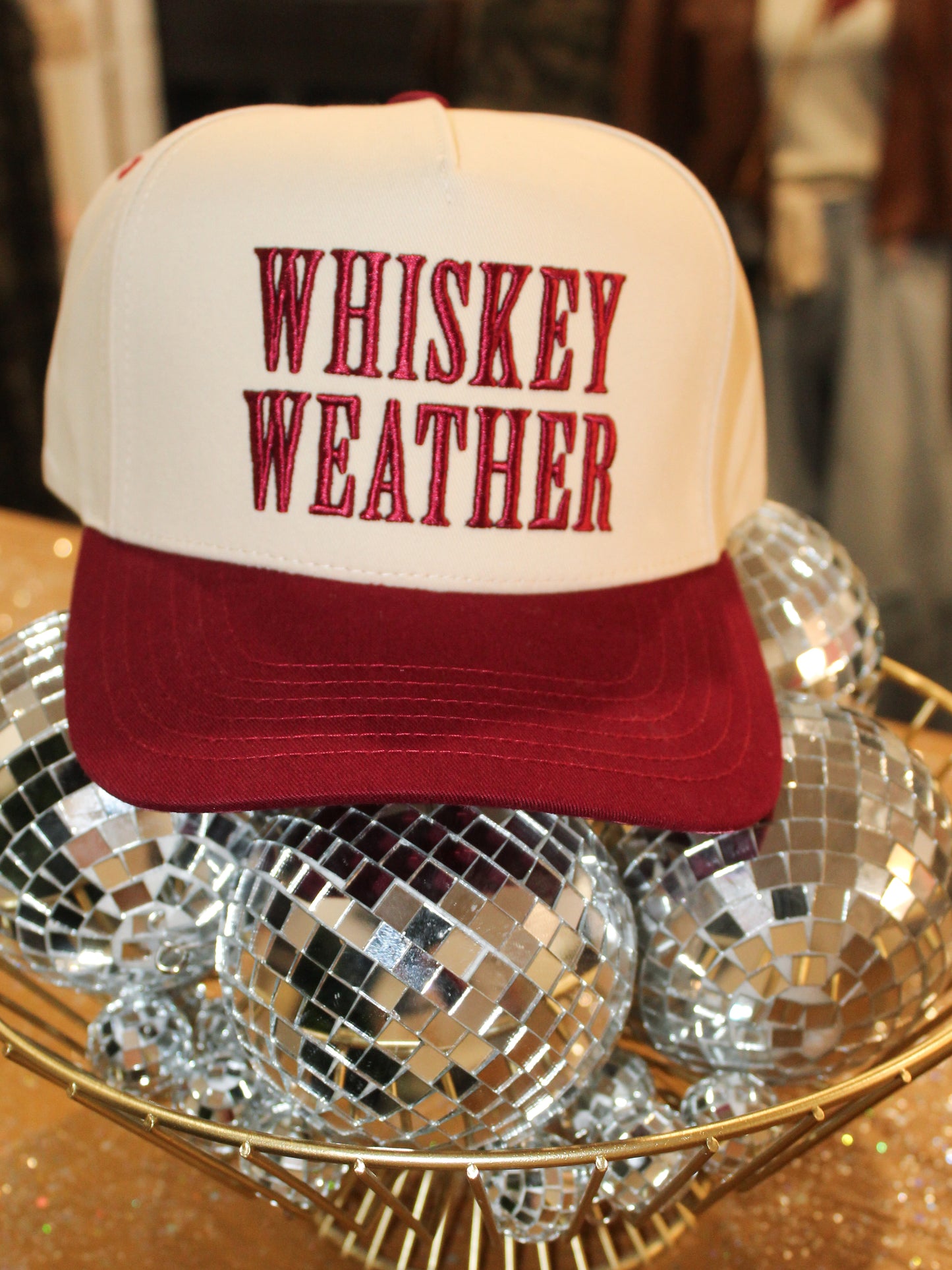 The Whiskey Weather Fabric Hat