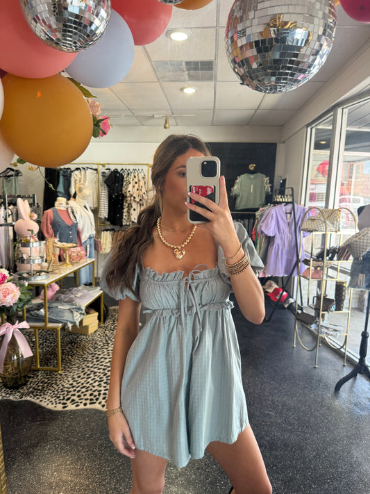 Light Blue Romper