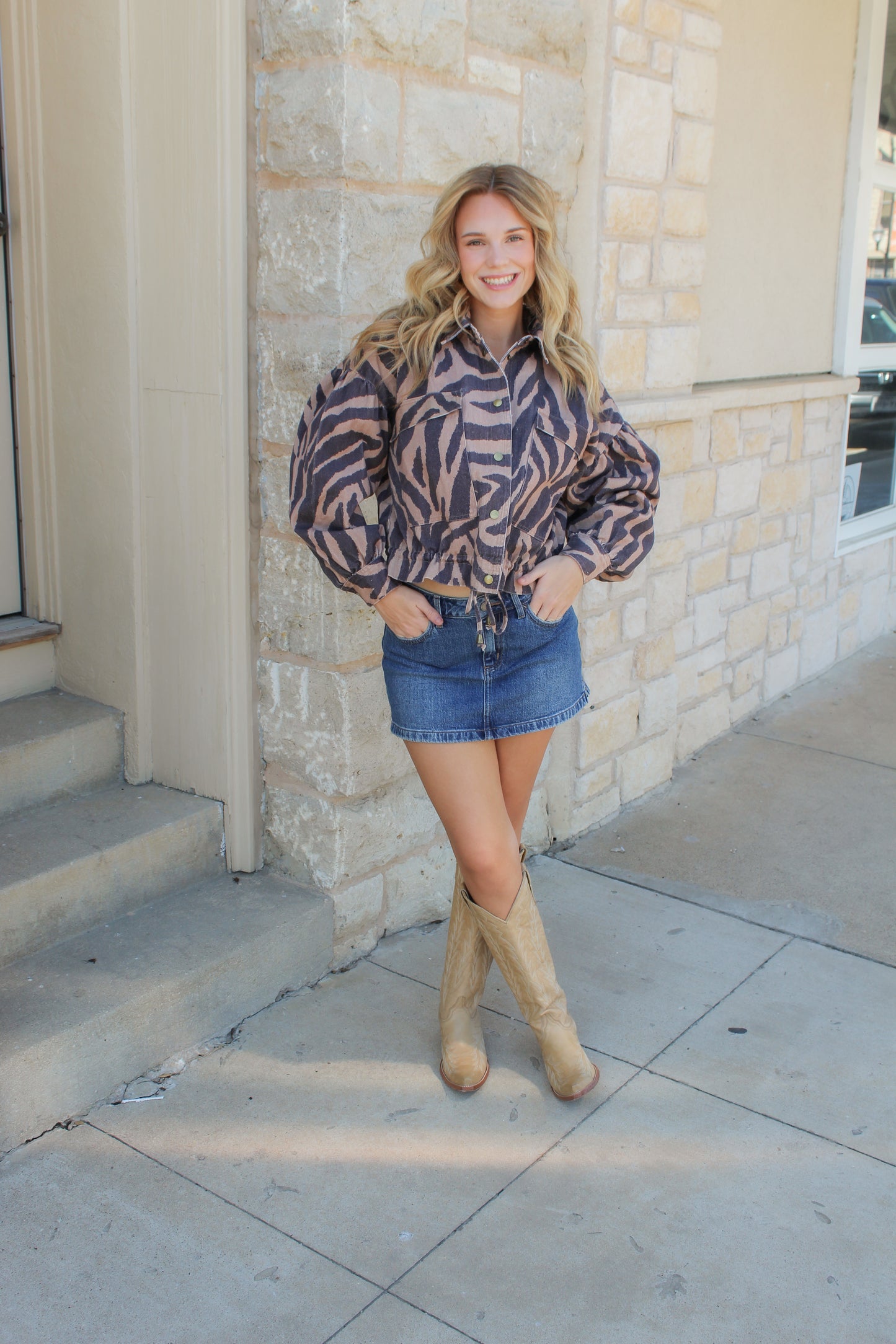 Espresso Safari Jacket ￼