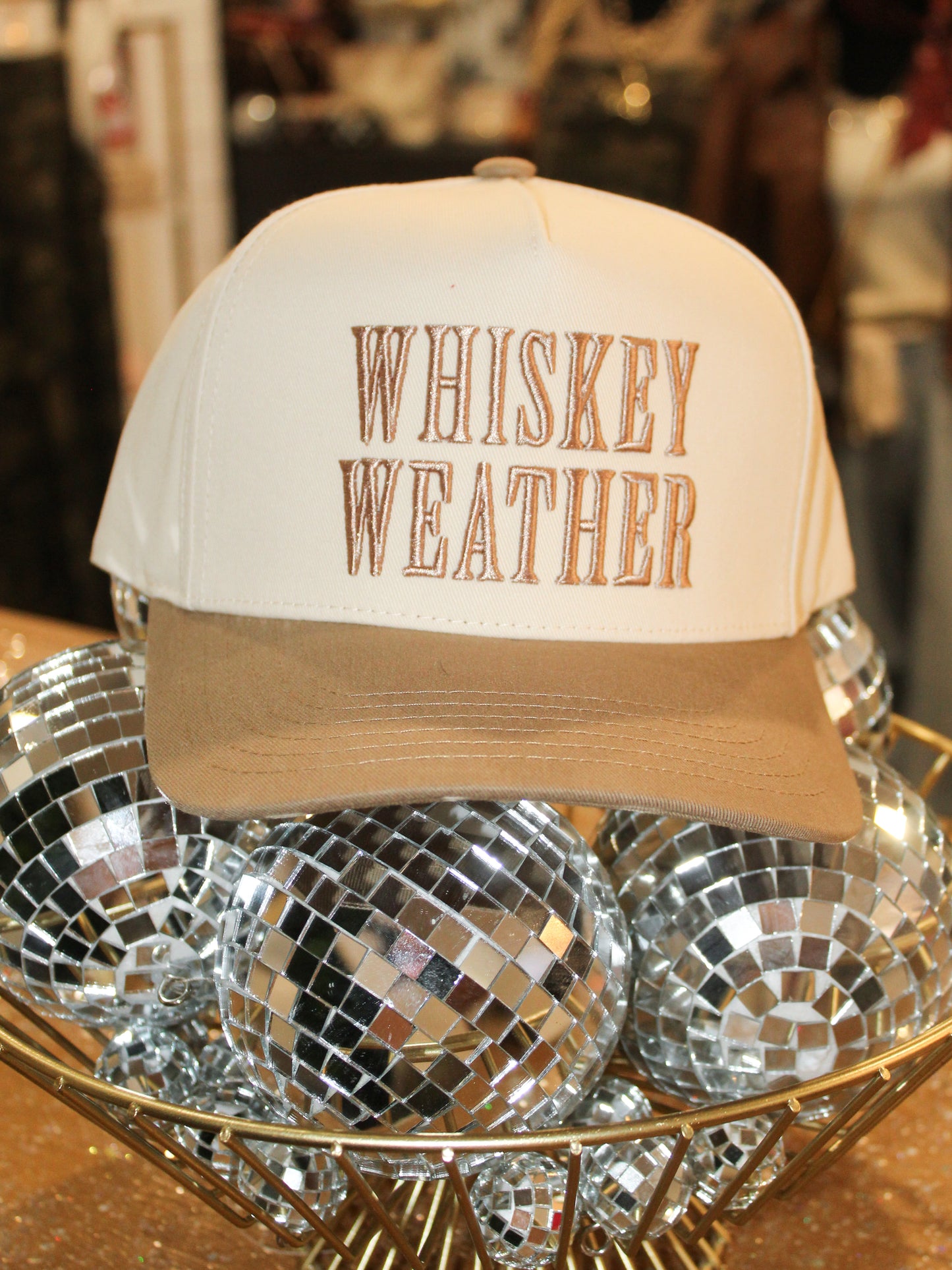 The Whiskey Weather Fabric Hat