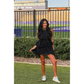 Midnight Ruffle Dress