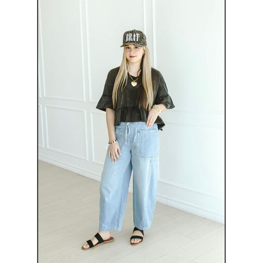 The Dolly Drawstring Jeans