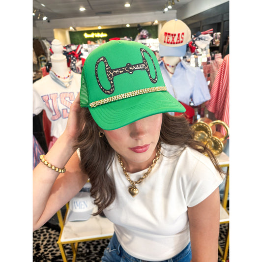 Green Bit Foam Hat